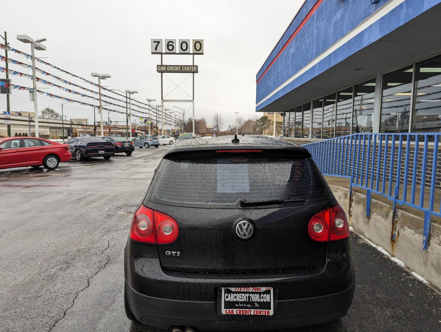 2009 BLACK Volkswagen GTI 2.0T Coupe PZEV (WVWFD71K59W) with an 2.0L L4 DOHC 16V TURBO engine, located at 7600 S Western Ave., Chicago, IL, 60620, (773) 918-3980, 0.000000, 0.000000 - Photo#3